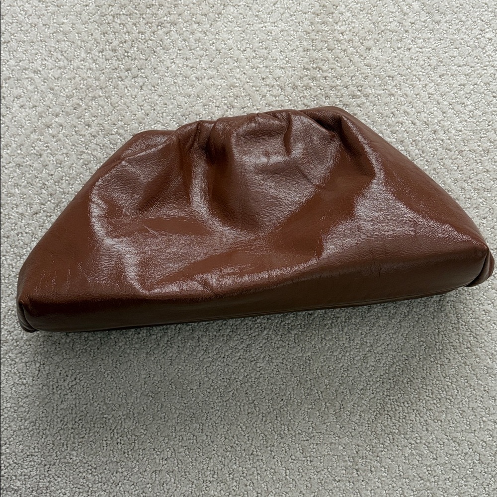 Anthropologie The Frankie Oversized Clutch Cedar - Picture 2 of 8